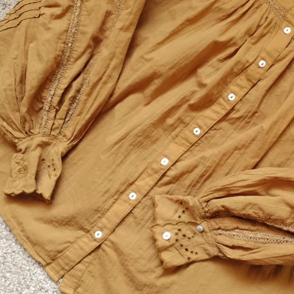Free People Peasant Blouse - Picture 4 of 7
